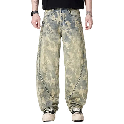 Vintage Camo Utility Jeans