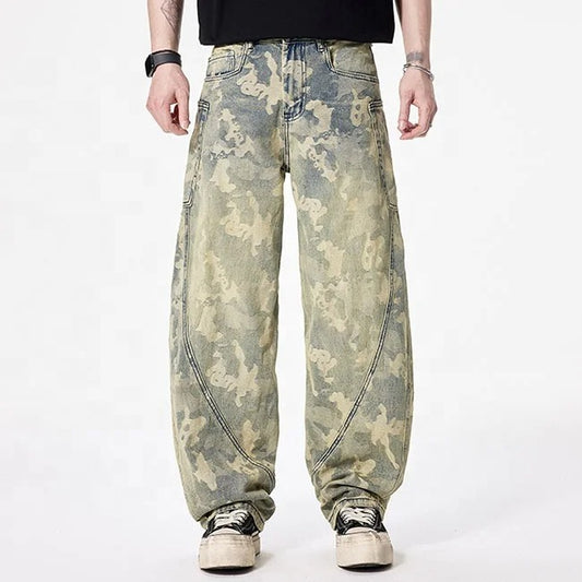 Vintage Camo Utility Jeans