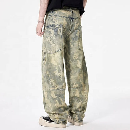 Vintage Camo Utility Jeans