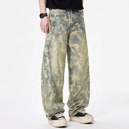 Vintage Camo Utility Jeans